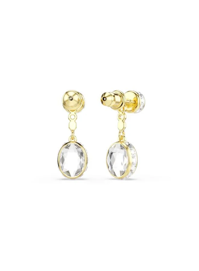 SWAROVSKI  Chroma Gold Tone Plated Versatile Stud Earrings for Women | Best Price UAE